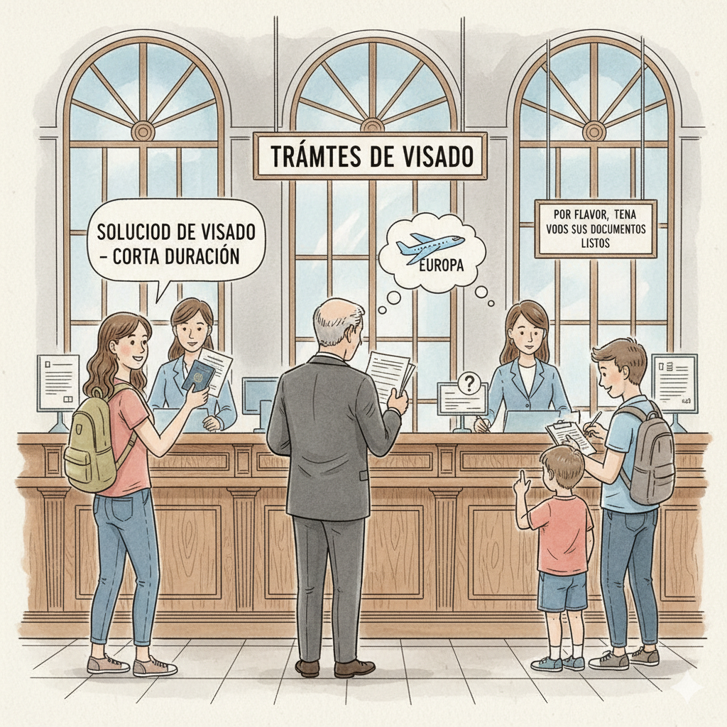 REQUISITOS VISADO CORTA DURACIÓN
