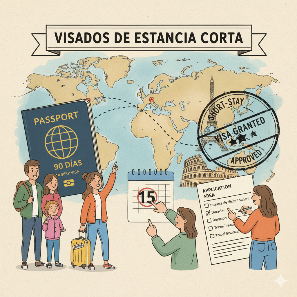 VISADOS DE ESTANCIA DE CORTA DURACIÓN