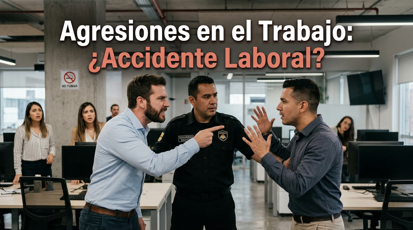 Agresiones en el trabajo: ¿accidente laboral?