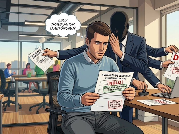 ¿Es nulo el despido de un falso autónomo?