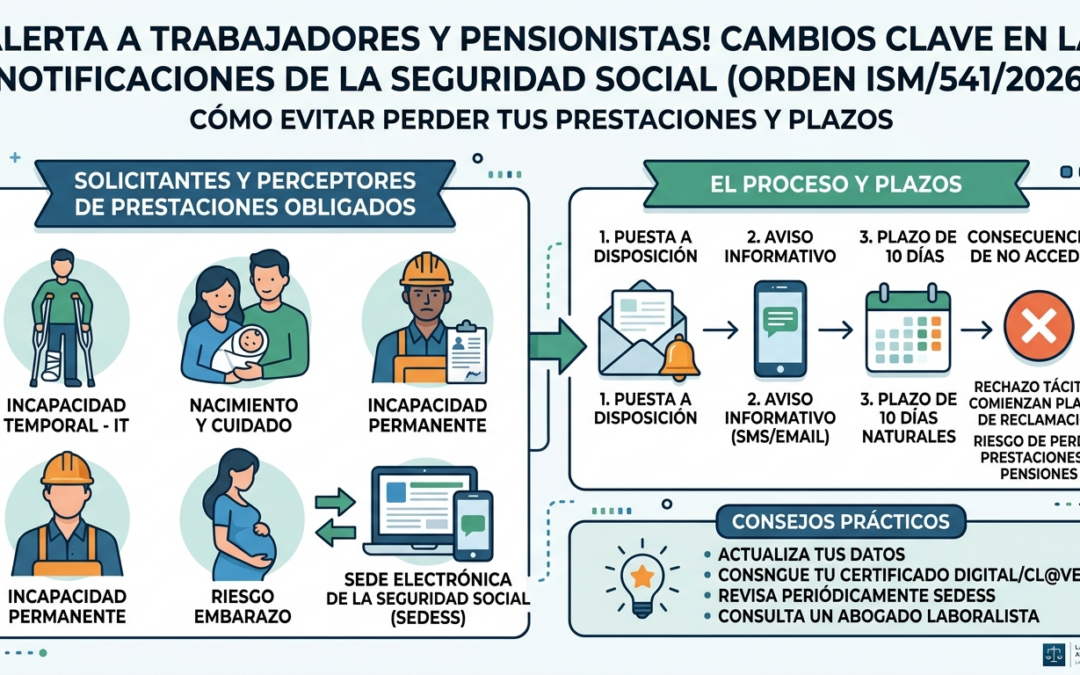 La Seguridad Social cambia sus notificaciones